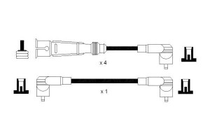 Zestaw Przewodów Zapłonowych Vw Polo 1.0 10.94-10.