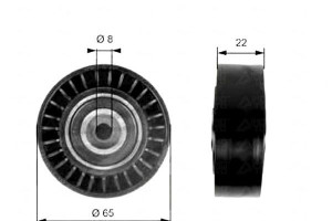 Rolka Prowadząca Pasek Mercedes A (w168) Vaneo (41