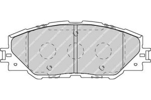 Klocki Hamulcowe Toyota Przód Rav4 Iii 06- Ferodo