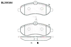Klocki Hamulcowe Citroen Jumpy Fiat Scudo Peugeot