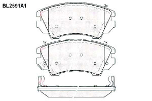 Klocki Hamulcowe Opel Astra Insignia Zafira Saab 9
