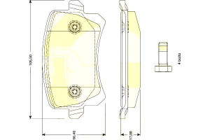 Klocki Hamulcowe Vw Passat 05> Cc Sharan 08> Girli