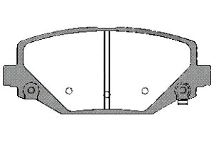 Klocki Hamulcowe Chrysler Voyager V Dodge Journey