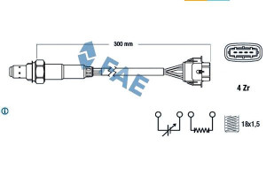 Sonda Lambda Opel Astra G Astra H Astra H Gtc Cors