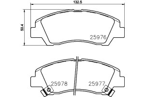 Klocki Hamulcowe Mintex 58101b9a70 58101b9a30 3550