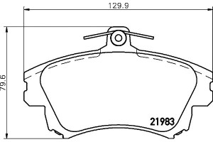Klocki Hamulcowe Mintex Mr955351 4605a658 45442100