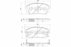 Klocki Hamulcowe Hyundai I40 Cw (vf) 1.6 Gdi Nippa