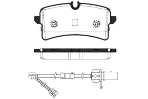 Klocki Hamulcowe Remsa 4h0698451e 4h0698451f 4h069