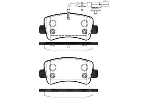 Klocki Hamulcowe Remsa 4406000q0h 4406000q0l 95513