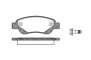Klocki Hamulcowe Citroen C1 Peugeot 107 Toyota Ayg