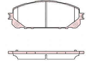Klocki Hamulcowe Jeep Cherokee Kl 13> 17.5mm Przód