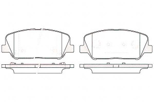 Klocki Hamulcowe Hyundai I30 Kia Ceed 17.3mm Wva24