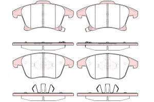 Klocki Hamulcowe Ford Galaxy Mondeo 14- Przód 19mm