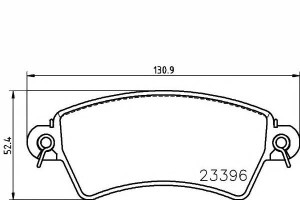 Klocki Hamulcowe Citroen Przód Xsara Textar
