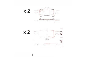 Klocki Hamulcowe Mini Cooper One 01-03 Tył Zimmerm