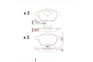 Klocki Hamulcowe Audi 100 A6 Z Czuj. Zimmermann