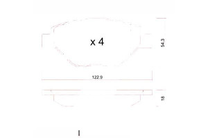 Klocki Hamulcowe Renault Megane Ii 1.4 02 Zimmerma