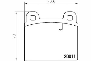 Klocki Hamulcowe Alfa Romeo Spider Porsche 911 911