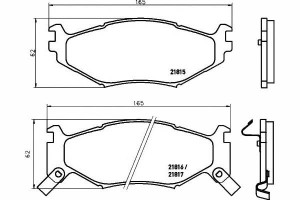 Klocki Hamulcowe Chrysler Daytona Le Baron Saratog