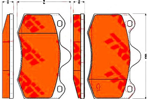 Klocki Hamulcowe Seat Przód Ibiza 04- Trw