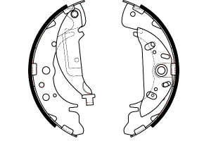 Szczęki Hamulcowe Hyundai Santa Fe 2,0 Crdi 2,4-2,