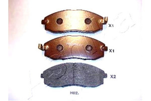 Klocki Hamulcowe Ashika 581014aa00 581014aa10 5810