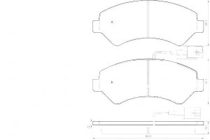 Klocki Hamulcowe Citroen Jumper 06- A.b.s.