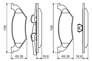 Klocki Hamulcowe Chrysler Voyager Iii Dodge Carava