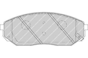 Klocki Hamulcowe Kia Sorento I 2.4-3.5 08.02- Fero