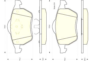 Klocki Hamulcowe Ford Galaxy Seat Alhambra Vw Shar