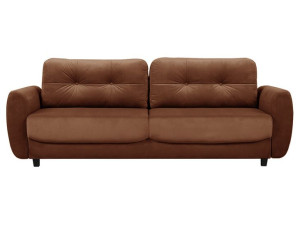 Sofa 3-osobowa HAMPTON Brązowa