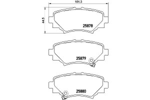 Klocki Hamulcowe Hella Pagid B4y02648zb B4y02648za