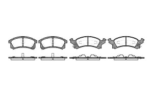 Klocki Hamulcowe Remsa 12510050 D6737554 D5067385