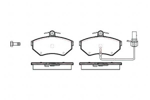 Klocki Hamulcowe Audi A4 Vw Passat 19.6mm Wva21945