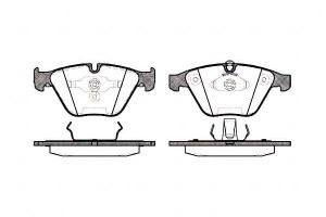 Klocki Hamulcowe Bmw 5 E60 E61 6 E63 20.3mm Wva233