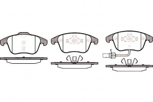 Klocki Hamulcowe Audi A4 A5 20mm Wva24706 Z Czujni
