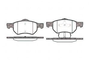 Klocki Hamulcowe Chrysler Voyager 18.5mm Wva23807