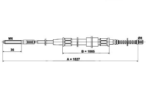 Linka Hamulca Ręcznego Seat Toledo I Vw Golf Ii Je