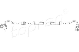 Czujnik Abs Citroen C2 C3 I C3 Ii C3 Pluriel Peuge