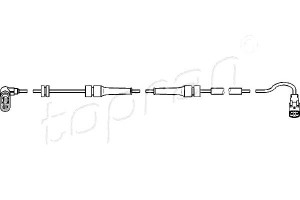 Czujnik Abs Citroen C8 Fiat Ulysse Lancia Phedra P