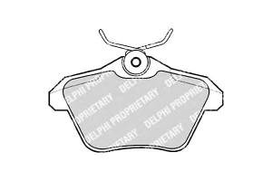 Klocki Hamulcowe Alfa Romeo 156 164 166 Lancia Kap