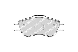 Klocki Hamulcowe Fiat Panda 1.2/1.2cng/1.3d 09.03-