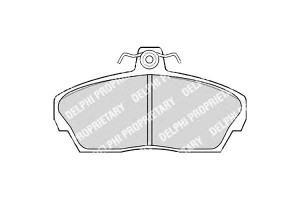 Klocki Hamulcowe Honda Legend Delphi Ham