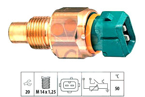 Czujnik Temperatury Wody Citroen Eps
