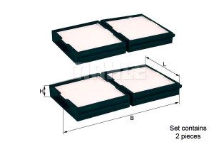 Filtr Kabiny Kabinowy Mahle Ge6t61j6x 9a 9b A