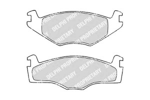 Klocki Hamulcowe Seat Ibiza/vw Golf Delphi Ham