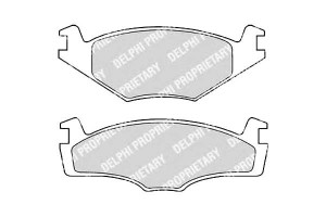 Klocki Hamulcowe Volkswagen/seat Delphi Ham