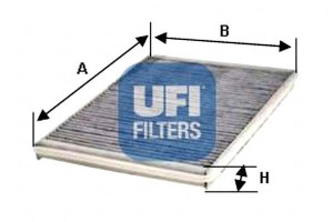 Filtr Kabinowy Sprinter 03- Weglowy Ufi