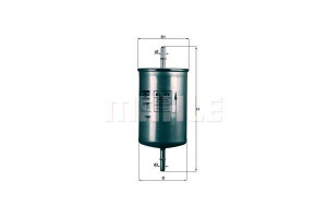 Filtr Paliwa Mahle 30817997 Alg2074 F5908 45090590