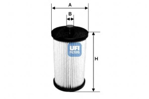Filtr Paliwa Vw Lt28-lt46 2.8 Tdi 02- Ufi